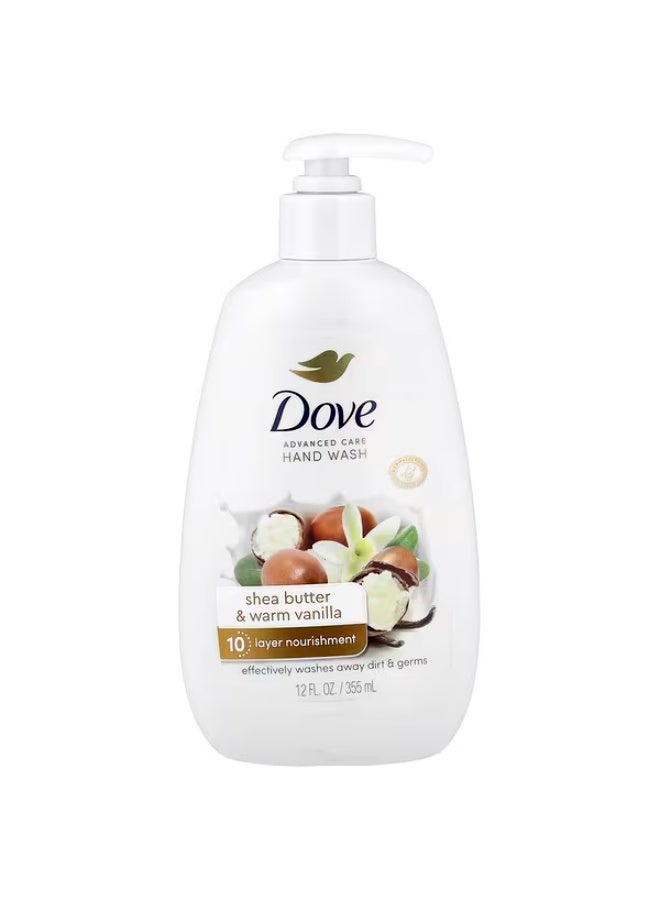 Dove, Advanced Care Hand Wash, Shea Butter & Warm Vanilla, 12 fl oz (355 ml)