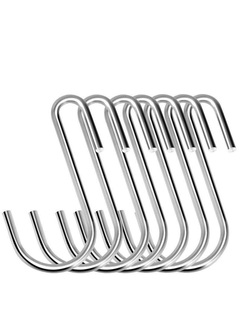 S Hooks, 30PCS Premium Stainless Steel S Hooks for Hanging Kitchenware Professional S Shaped Hooks for Hanging Pots Pans  Cups Plants Bags Jeans Towels - Image 1
