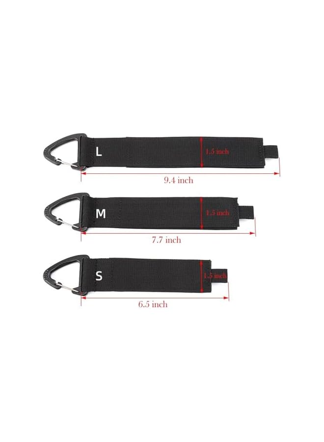 promass Extension Cord Organizer for Garage Organization and Storage, Heavy Duty Storage Straps for Cables with Triangle Buckle - Image 2