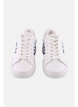 DKNY Women Medium Abeni Lace Up Casual Shoes, White  - Image 4
