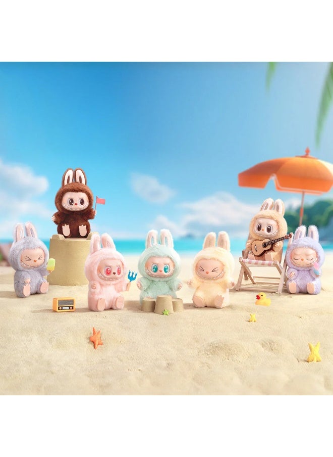 LABUBU2.0 Labu vinyl face plush blind box Macaron 1 single box(High quality version)