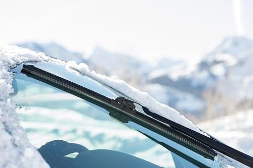 Rain-X مساحات الزجاج الأمامي Rain-X 830117 سيليكون إندورا، 17 بوصة (عبوة من 1) ، بدائل مساحات الزجاج الأمامي للسيارات مع مطاط سيليكون مرن يدوم مرتين أطول - Image 4