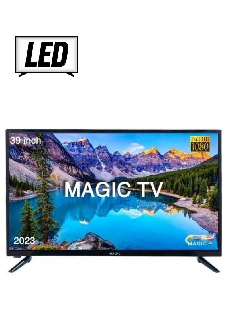 Magic 39 Inch | LED TV | Full HD | Energy Efficient | Multilanguage OSD | MG39Y20FBFB Magic World  - Image 1