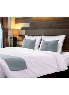 Utopia Bedding Utopia Bedding Gusseted Pillow (2-Pack) Premium Quality Bed Pillows - Side Back Sleepers - Grey Gusset - Queen - 18 x 26 Inches  - Image 3