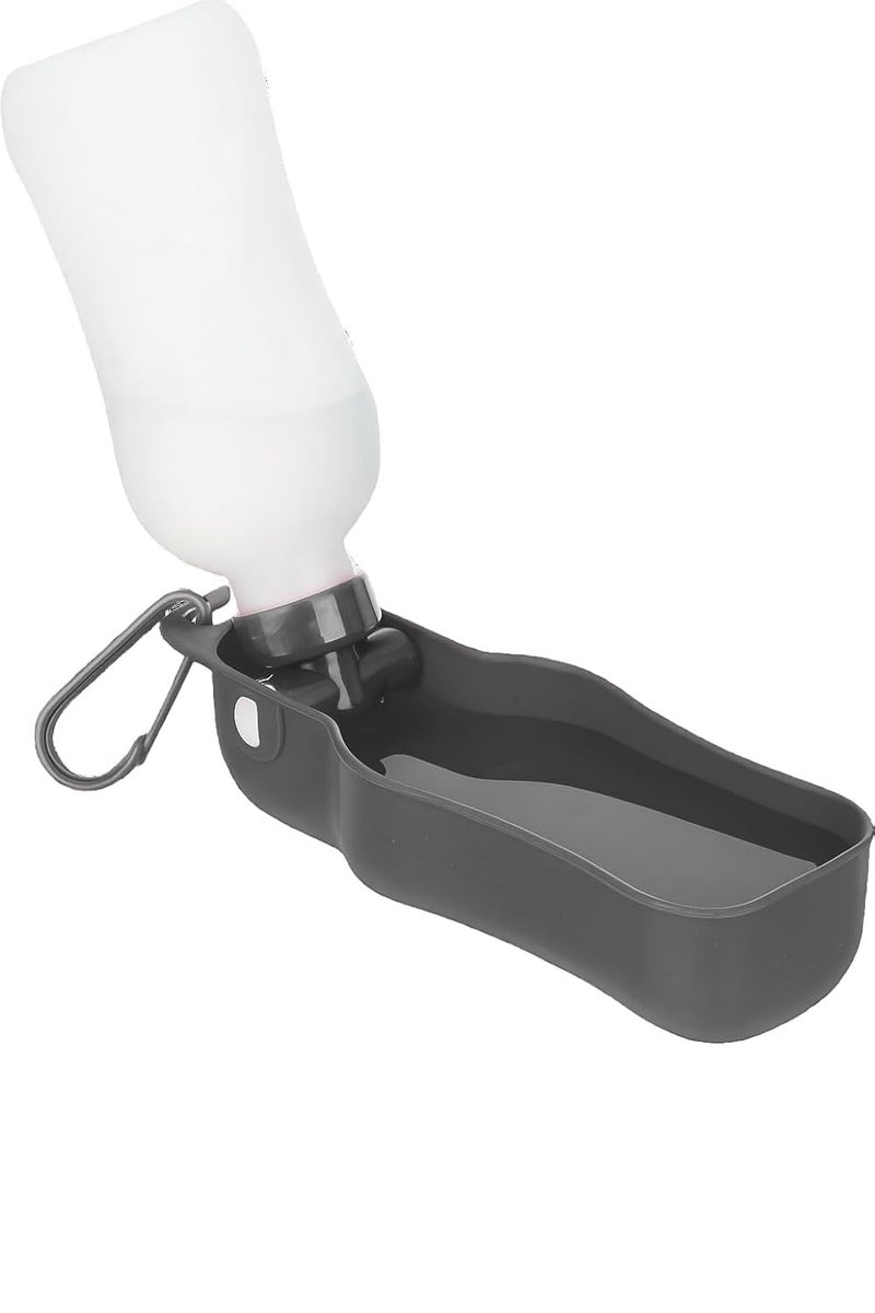 Trixie Pet Water Bottle and Bowl Combo, 0.7L Portable Water Dispenser for Dogs and Cats, Travel-Friendly Clip-On Design for Outdoor Walks, Hiking, Training & Quick Hydration - Image 1