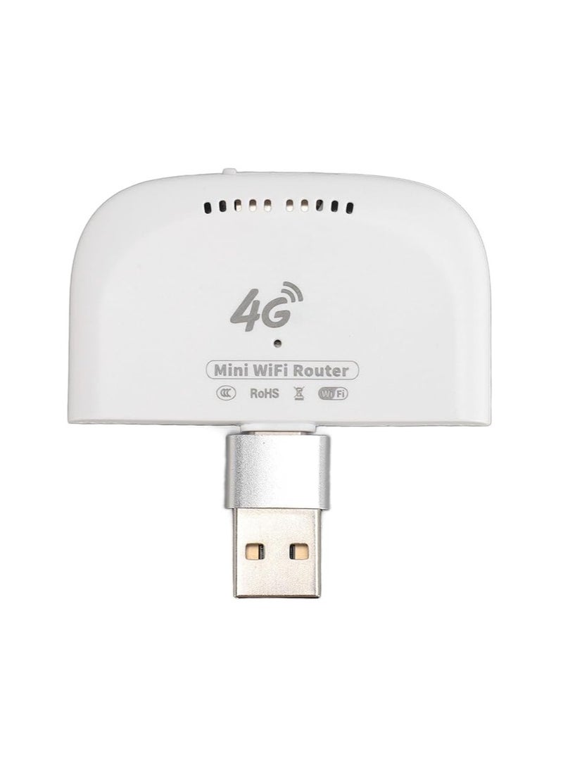 4G USB WiFi router, 8-person sharing, USB power delivery, encryption, compatible devices, stable and reliable, multi-device sharing