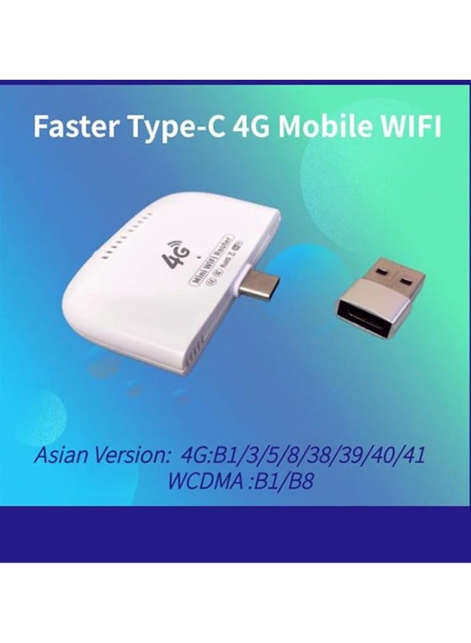4G USB WiFi router, 8-person sharing, USB power delivery, encryption, compatible devices, stable and reliable, multi-device sharing