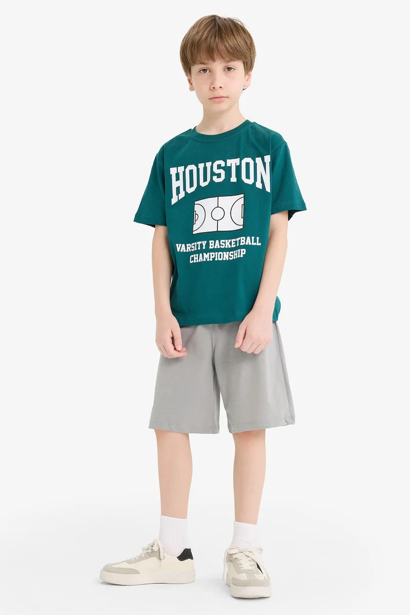Defacto Boy T-Shirt Shorts 2 Piece Set