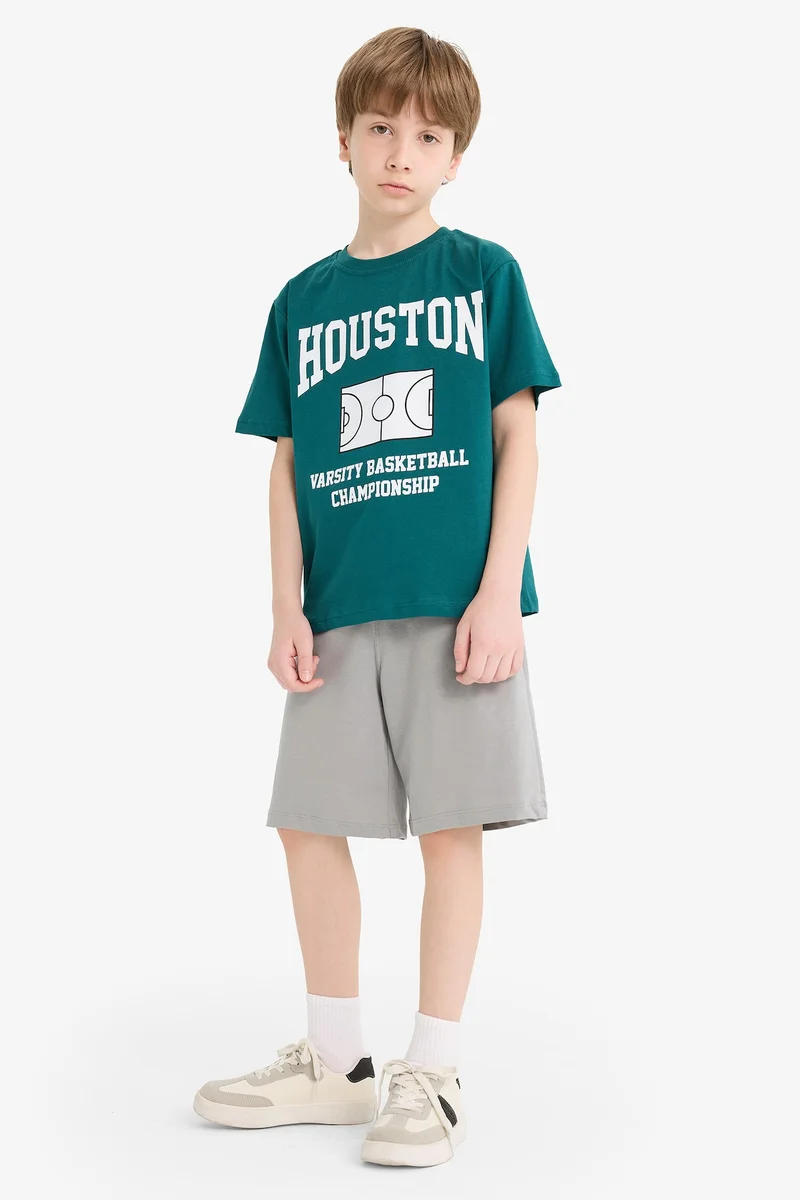 Defacto Boy T-Shirt Shorts 2 Piece Set