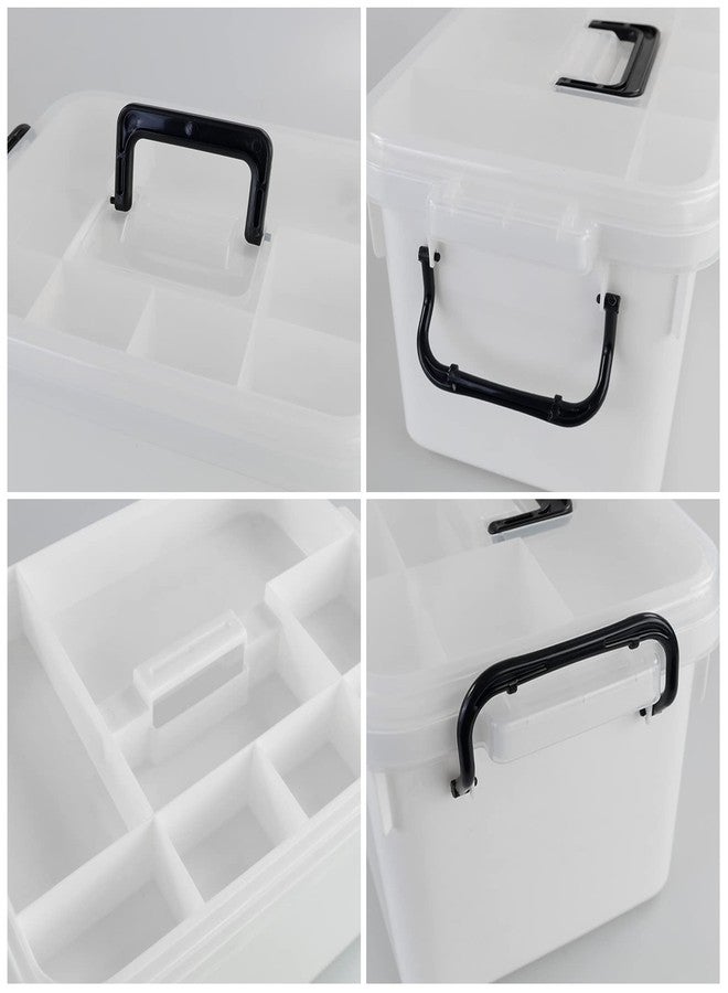 AnnkkyUS Large Medicine Box, First Aid Box, 1-pack First Aid Container - Image 3