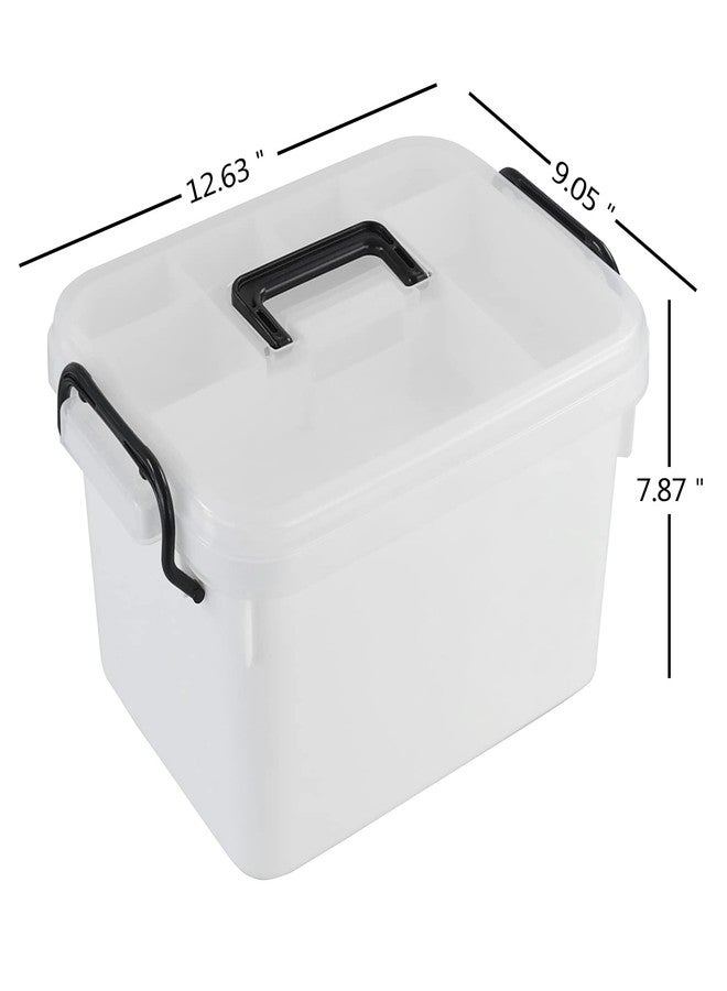 AnnkkyUS Large Medicine Box, First Aid Box, 1-pack First Aid Container - Image 2