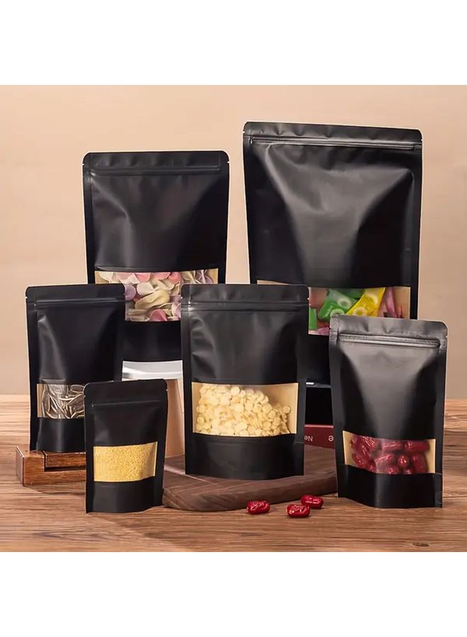 Reusable Self Sealing Bags 16x24 Inch For Food Storage Coffee Tea Dried Fruits - Image 1
