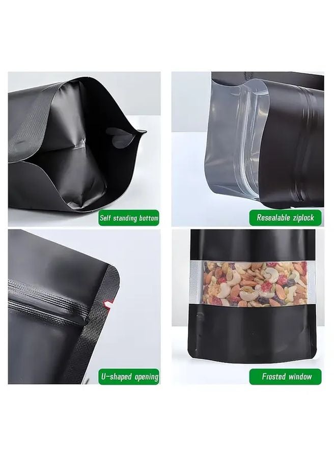 Reusable Self Sealing Bags 16x24 Inch For Food Storage Coffee Tea Dried Fruits - Image 4