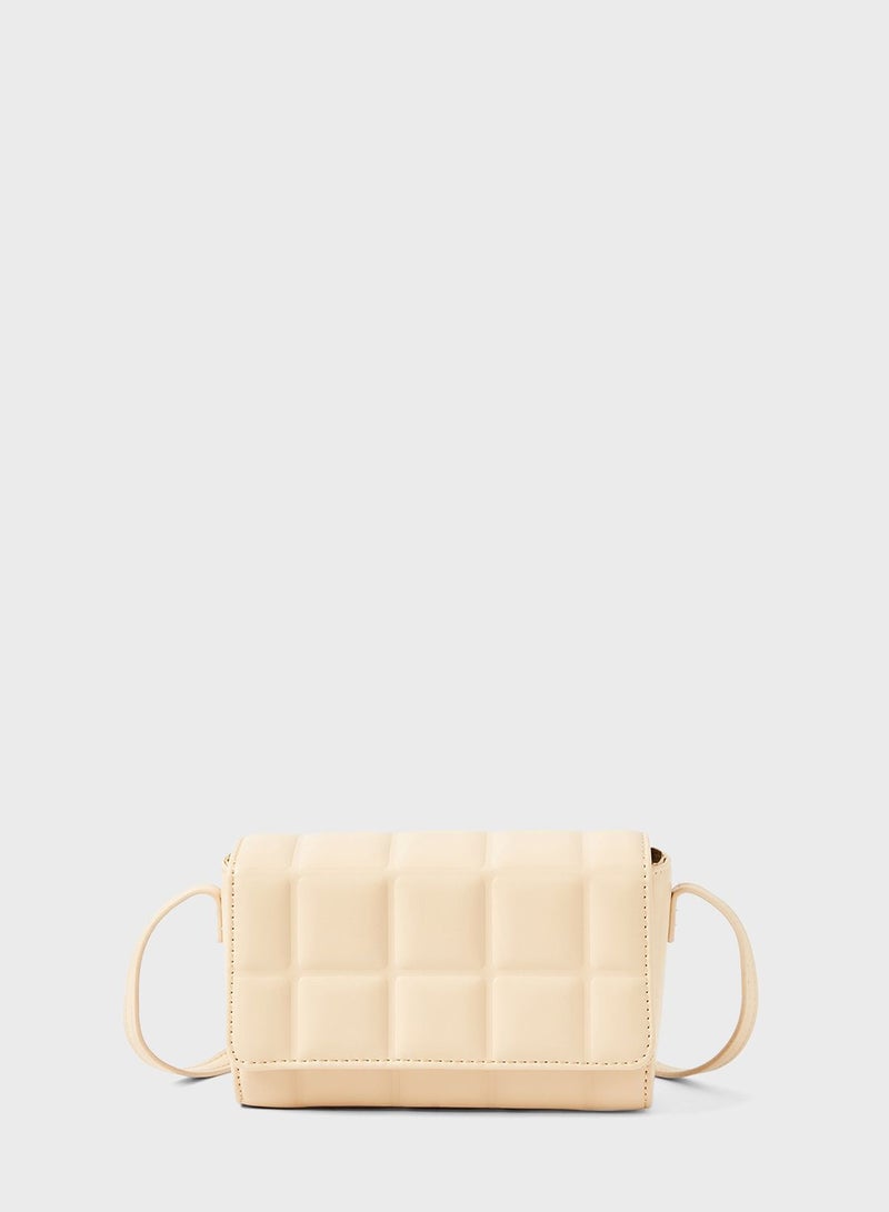 Reserved Embossed Crossbody Bag - Image 1