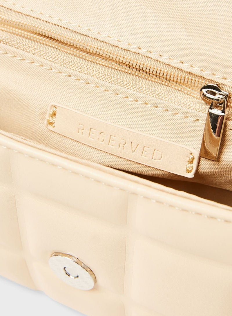 Reserved Embossed Crossbody Bag - Image 4