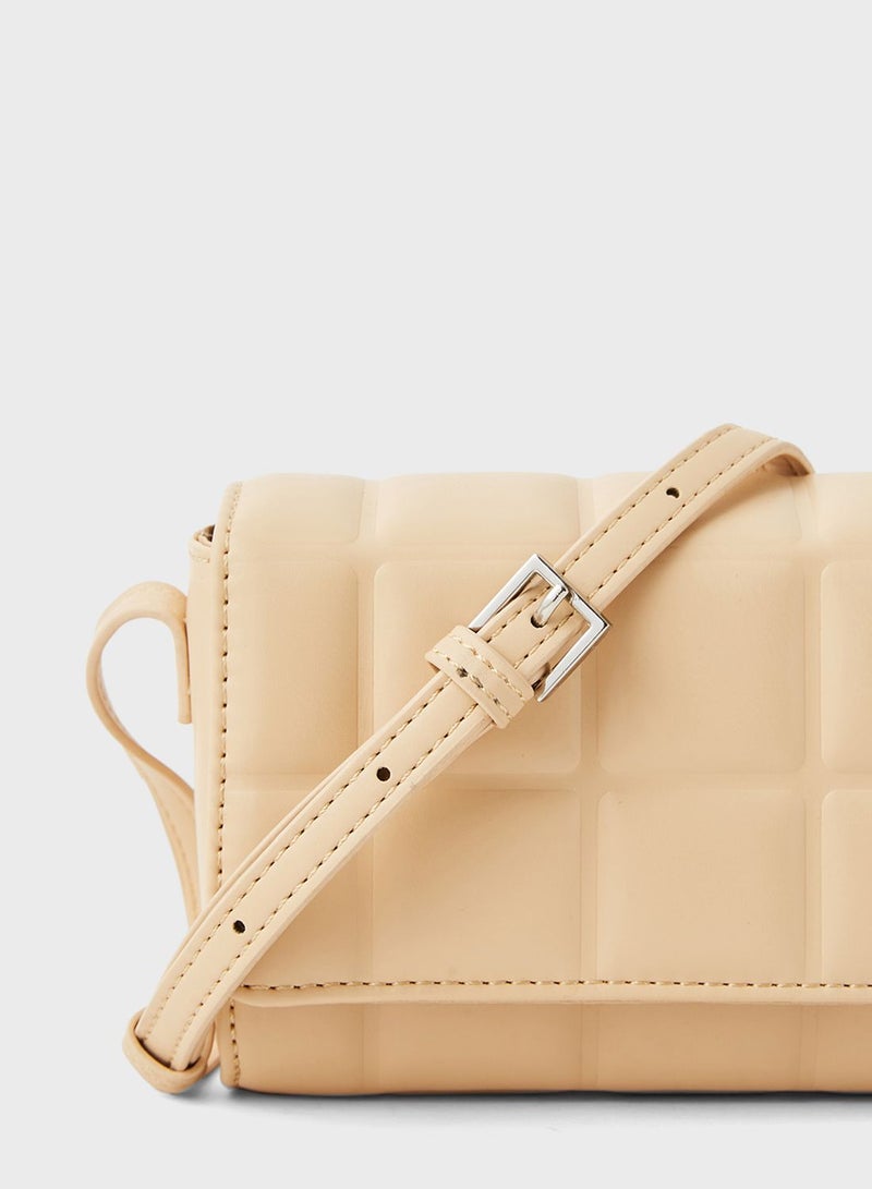 Reserved Embossed Crossbody Bag - Image 3