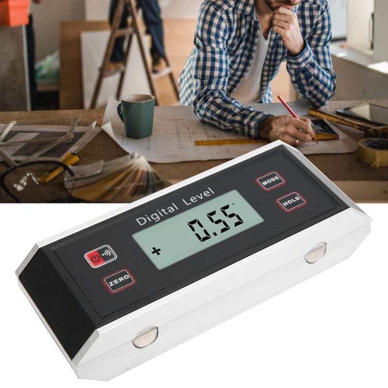 Digital Inclinometer Level Meter Plastic Design Accurate Angle Measurement For Construction DIY Projects - Image 5