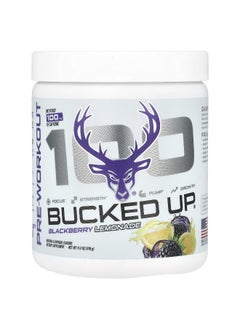 Bucked Up Bucked Up, 100, Pre-Workout, Blackberry Lemonade, 11.2 oz (318 g)  - Image 1