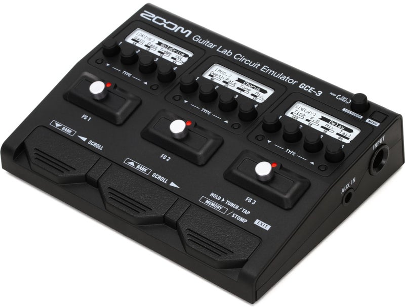 Zoom GCE-3 Guitar Lab Circuit Emulator, Compact USB Audio Interface for Emulation of Zoom Effects Processors using Guitar Lab Software - Image 3