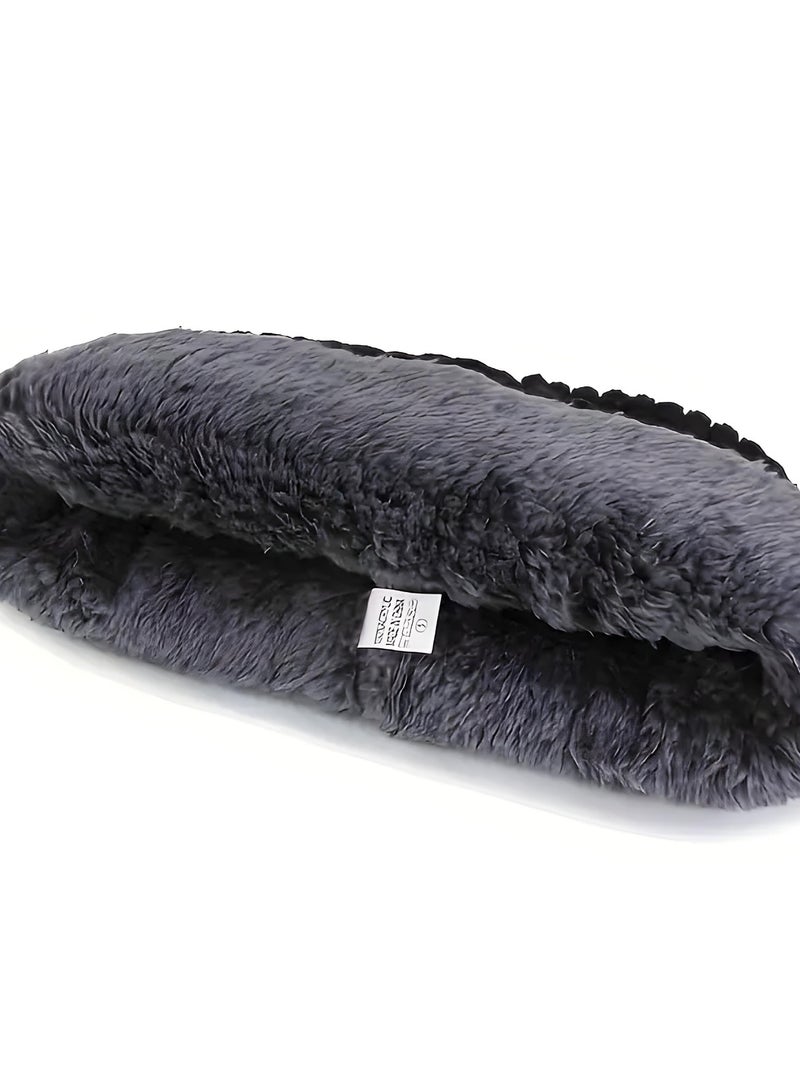 GoodBuy Winter  Head Downy ice cap beanie baded with fur, For cold weather - Image 2