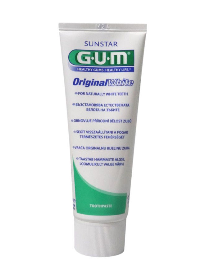 Butler Gum Original White Toothpaste 75 mL - Image 2