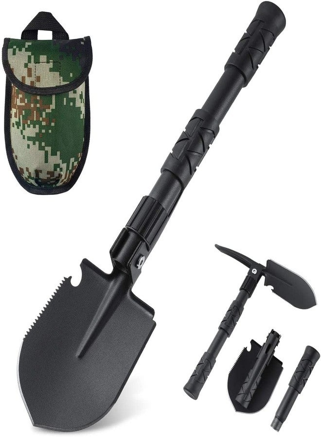 TrekEaze Folding Shovel Mini Camping Shovel Multi-Tool Shovel Heavy Duty Survival Tactical Shovel for Camping, Hiking - Image 1