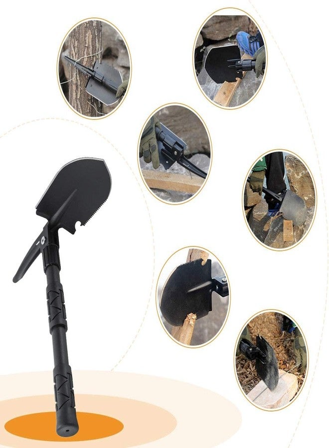 TrekEaze Folding Shovel Mini Camping Shovel Multi-Tool Shovel Heavy Duty Survival Tactical Shovel for Camping, Hiking - Image 5