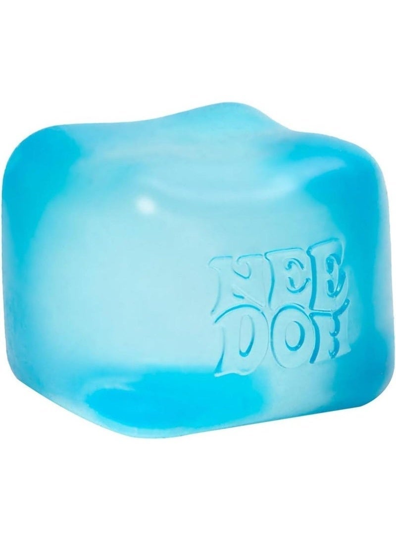 Needoh Schylling NeeDoh Nice Cube -Sensory Squeeze Toy with Super Solid Squish - 2.25" Cube - Image 4