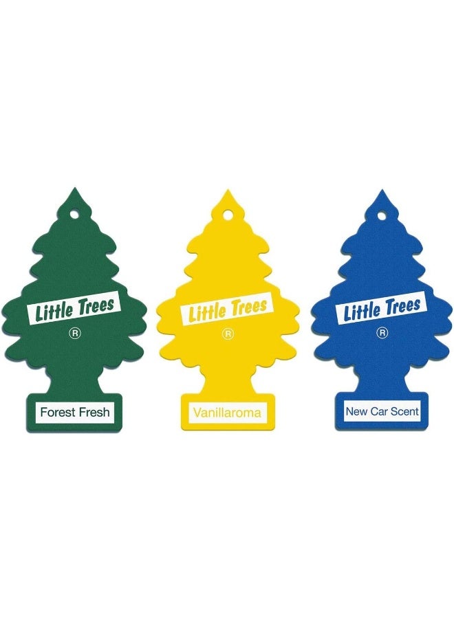 Little Trees Air Freshener, Traditional Fragrances, Pack of 3 - Image 2