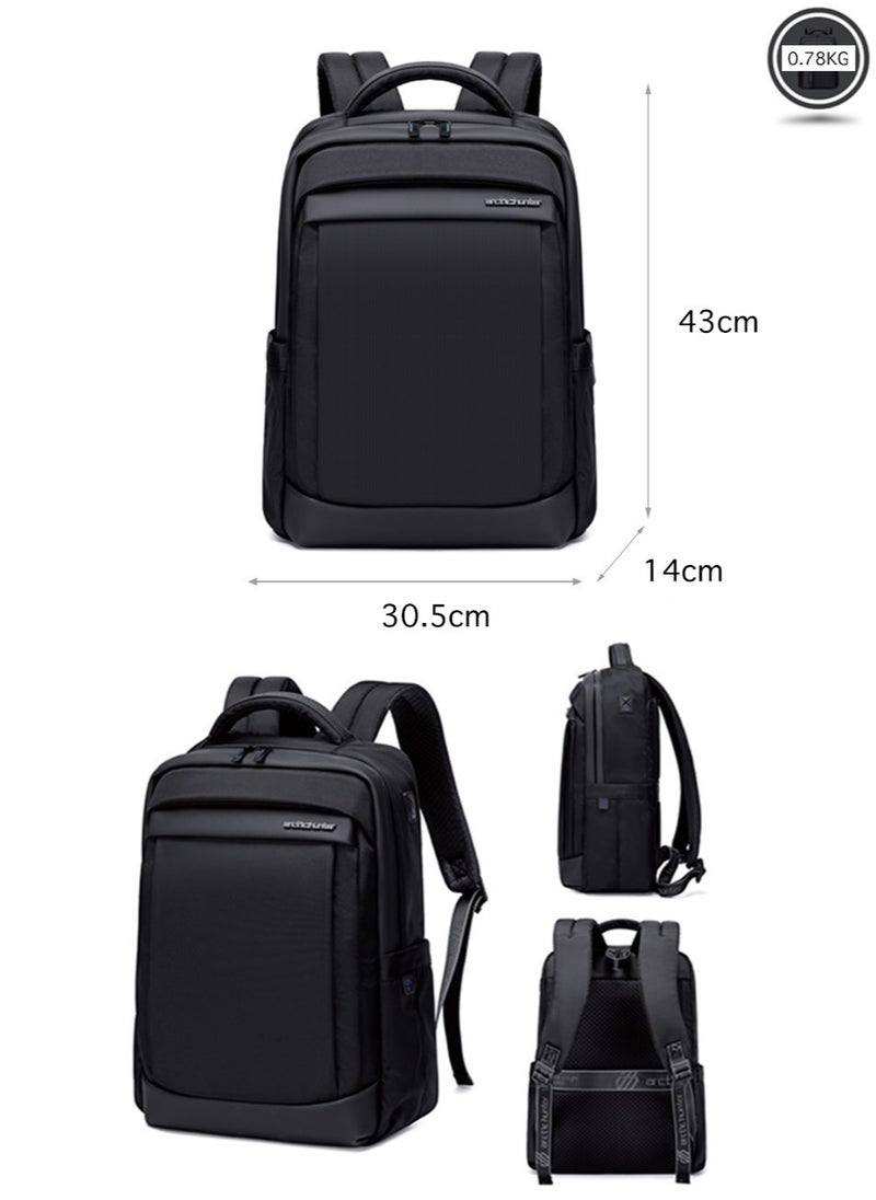 ARCTIC HUNTER Lightweight Wear Resistant Laptop Backpack with Headphone Port for School Work  - Image 3