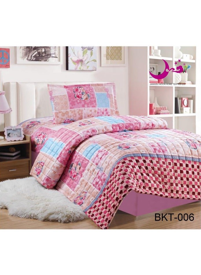 Moon Compressed Bed Comforter Set Consisting Of 3 Pieces ChildrenS Drawings  - Image 1