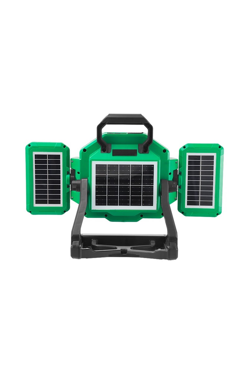 NEWVEW NV-S7 600W Portable Solar LED Work Lamp – 276 Ultra-Bright LEDs – 3300mAh Lithium Battery Rechargeable via USB Type-C & Solar Power – IP65 Waterproof – Battery Indicator – Built-in Solar Panels – Wide-Angle Lighting – Ideal for Camping, Construction, Garden, Emergency - Image 3