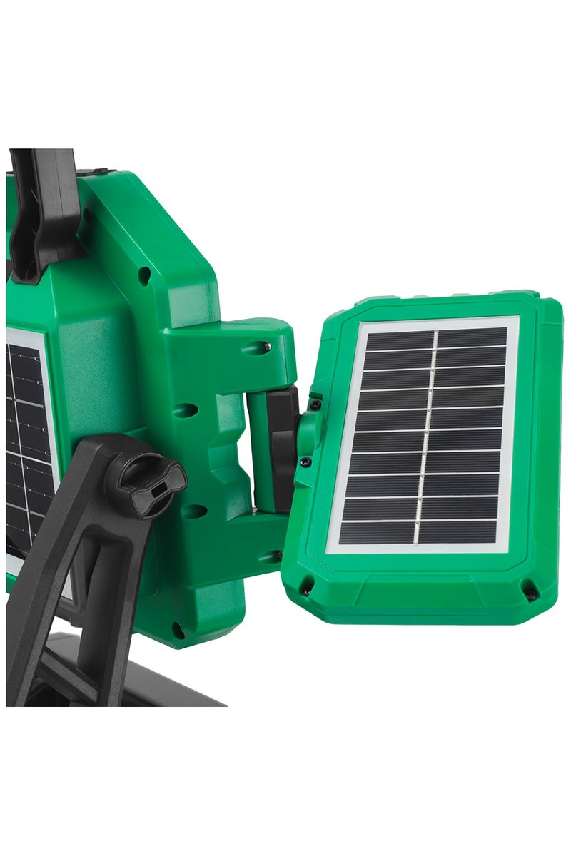 NEWVEW NV-S7 600W Portable Solar LED Work Lamp – 276 Ultra-Bright LEDs – 3300mAh Lithium Battery Rechargeable via USB Type-C & Solar Power – IP65 Waterproof – Battery Indicator – Built-in Solar Panels – Wide-Angle Lighting – Ideal for Camping, Construction, Garden, Emergency - Image 4