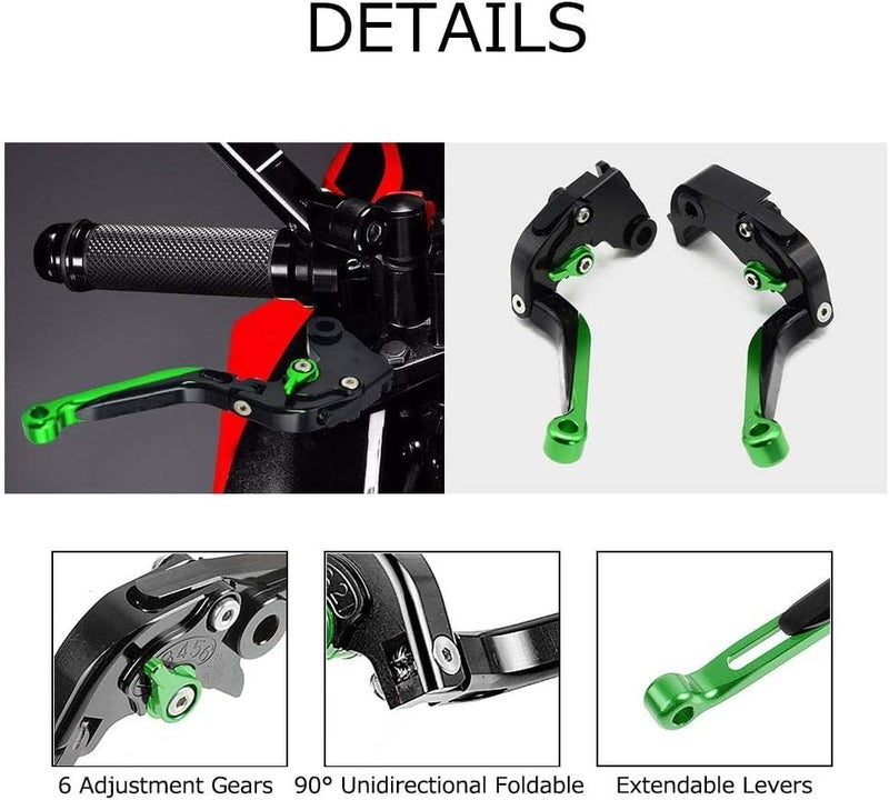 LANQIAN Foldable Extendable Brake & Clutch Levers Set - Image 4
