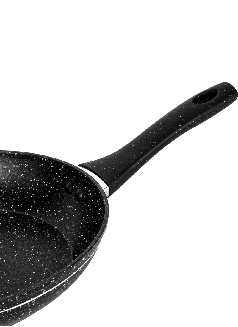 Delcasa 10 pcs non stick Induction Cookware set Aluminum with granite coating with 5 Layer construction