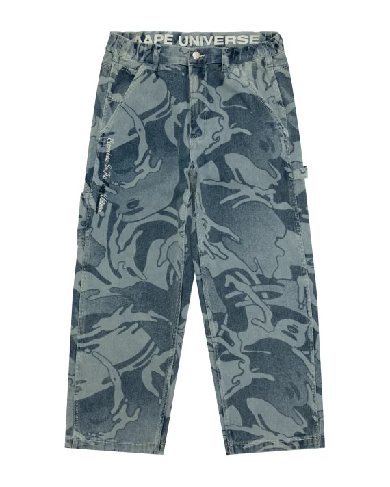ايه ايه بي إي AAPEUNVS camo jeans