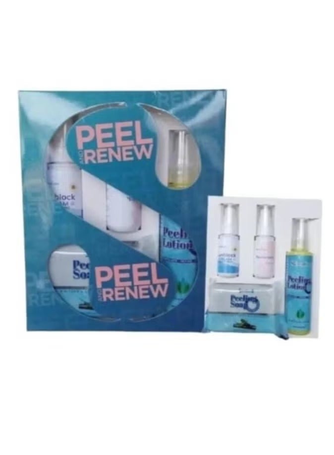 Renew Skeen Care Peeling Lotion Peel and Renew 4 in 1 set
