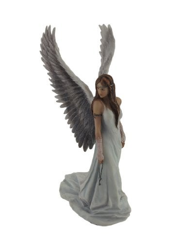 Veronese Design 9 1/2 Inch Spirit Guide Angel Statue by Anne Stokes - Image 2