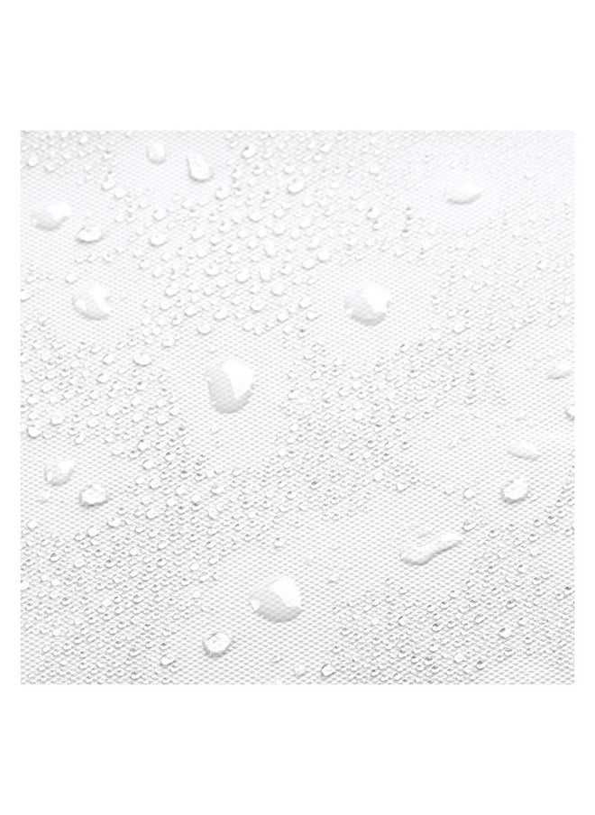 InterDesign iDesign PEVA Mold and Mildew Resistant Plastic Shower Curtain Liner for Use Alone or With Fabric Curtain, Set of 2, 72” x 72”, White  - Image 5