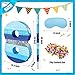 PCFING 20 Inch Number 8 Piata Blue Silver with 30 Inch Piata Stick Blindfold Confetti for Boys Girls Adults Birthday Party Decorations Anniversary Celebration Fiesta - Image 4