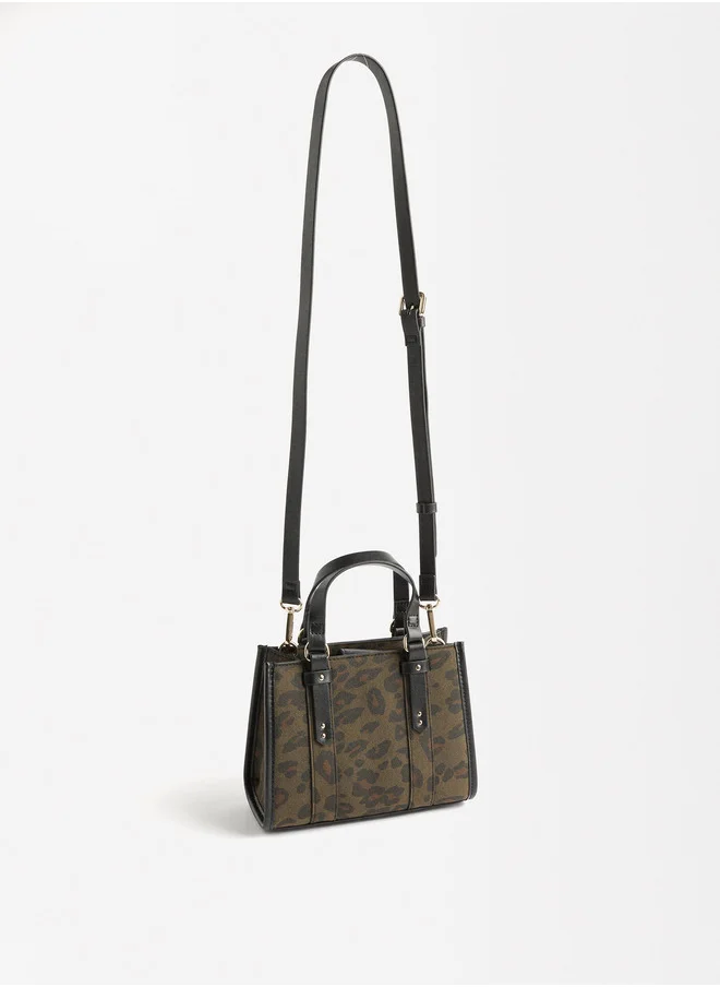 PARFOIS Leopard Print Tote Bag