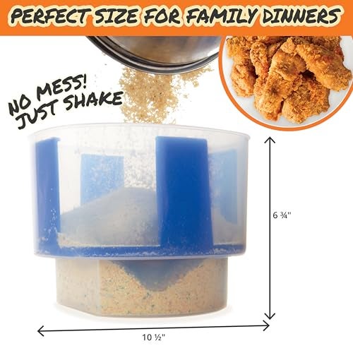 COOK'S CHOICE Onion Blossom Maker w The Original Better Breader Bowl- All-in-one Set with Blooming Onion Slicer & Mess Free Batter Breading Station- Great for Thanksgiving Holiday Parties- Made in USA - Image 3