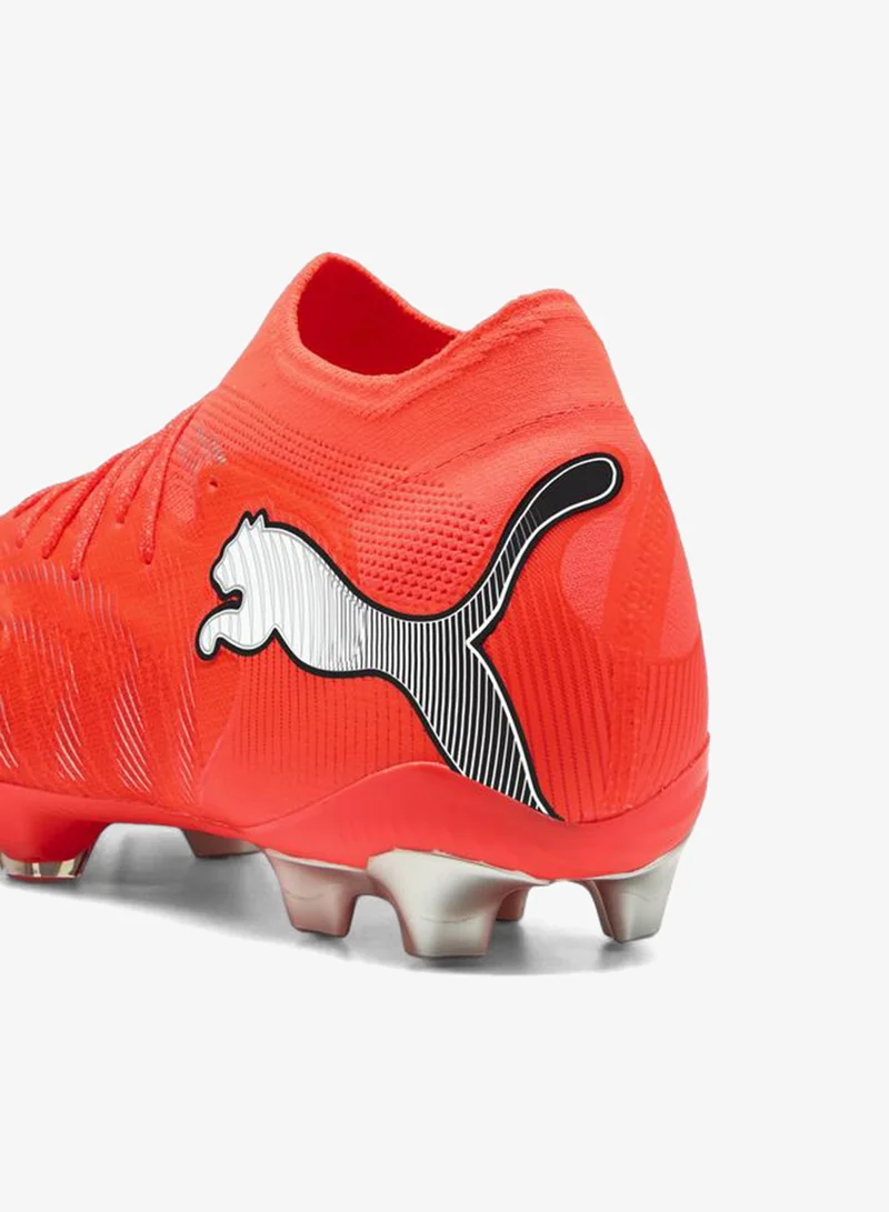 Puma Glowing Red-PUMA White-PUMA Black-PUMA Silver FUTURE 9 ULTIMATE FG Football Boots Unisex for Men | Best Price UAE