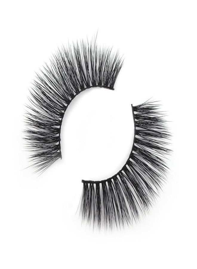 Dkriva رموش صناعية ذاتية اللصق من Dkriva® قابلة لإعادة الاستخدام ومقاومة للماء، رموش طبيعية خفيفة سهلة الارتداء بدون غراء، مكياج هندي (ثلاثي الأبعاد - 04) - Image 1