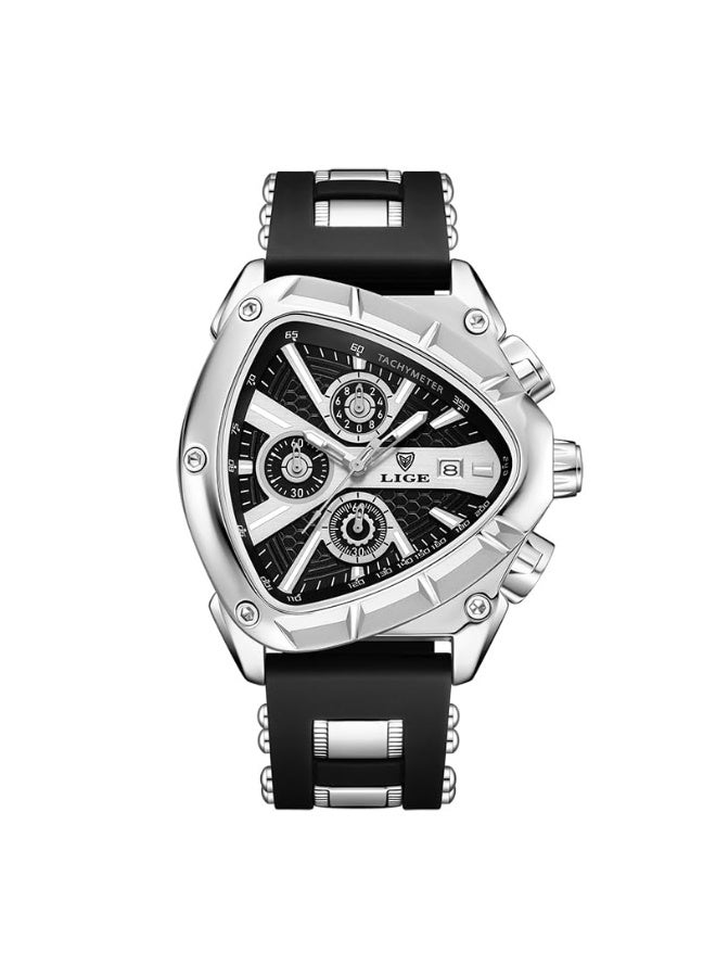 LIGEs Luxury Men Watch waterprosof Sport Mens Quartz Wrist Watches Business Big Dial Wristwatches Relogioss +BOX - Image 1