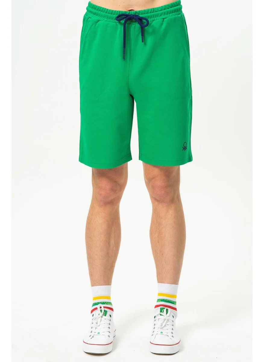 بينيتون BNT-M086B-R-23Y Men's Shorts