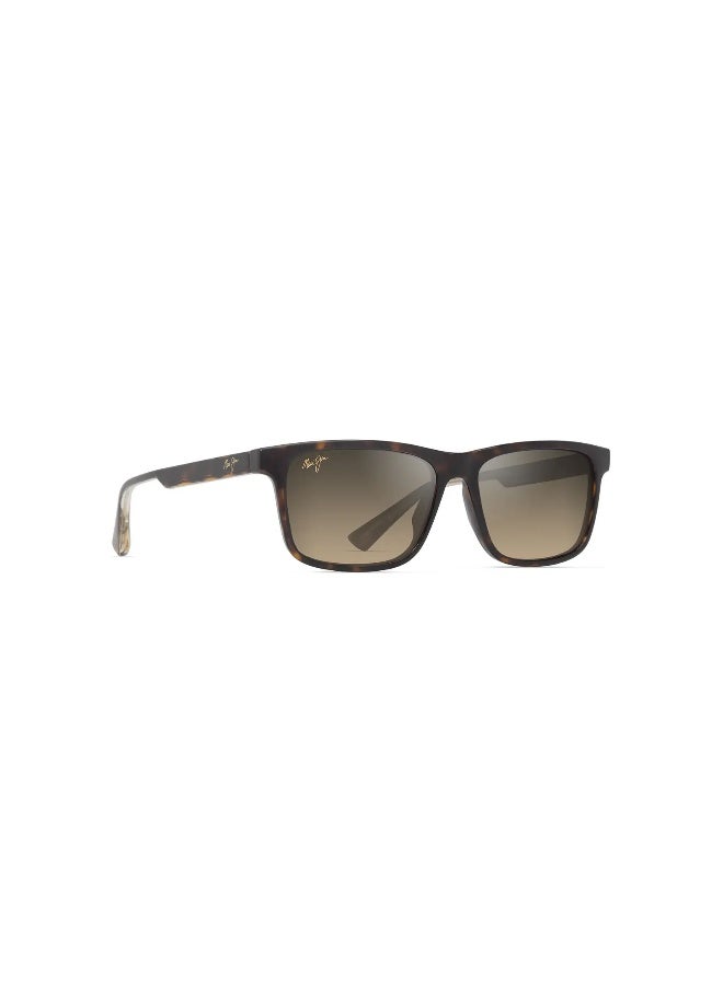 MAUI JIM Okina HS587 10 Men's Full Rim Rectangular Polarized Sunglasses - Image 1