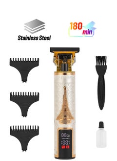 GEEPAS Geepas Professional Digital Hair Clipper- GTR56039| Hair Clipper with High Capacity Li-ion Battery and Fast Charging| High Performance T-Blade for Efficient Operation, Does not Hurt Scalp| LCD Display  - Image 1