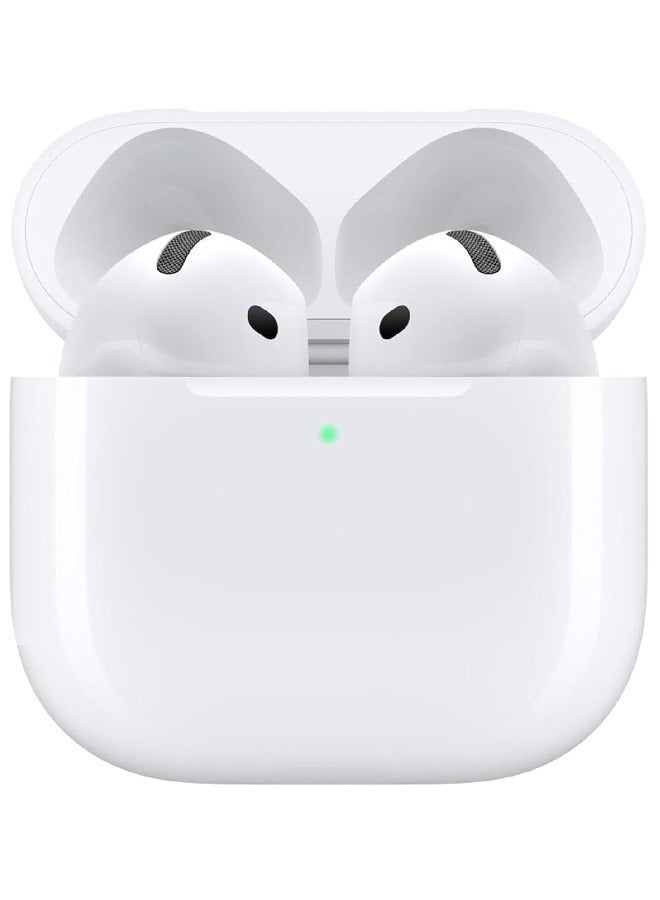AirPods 4 ANC Wireless Earbuds With Lightning Charging Case - White