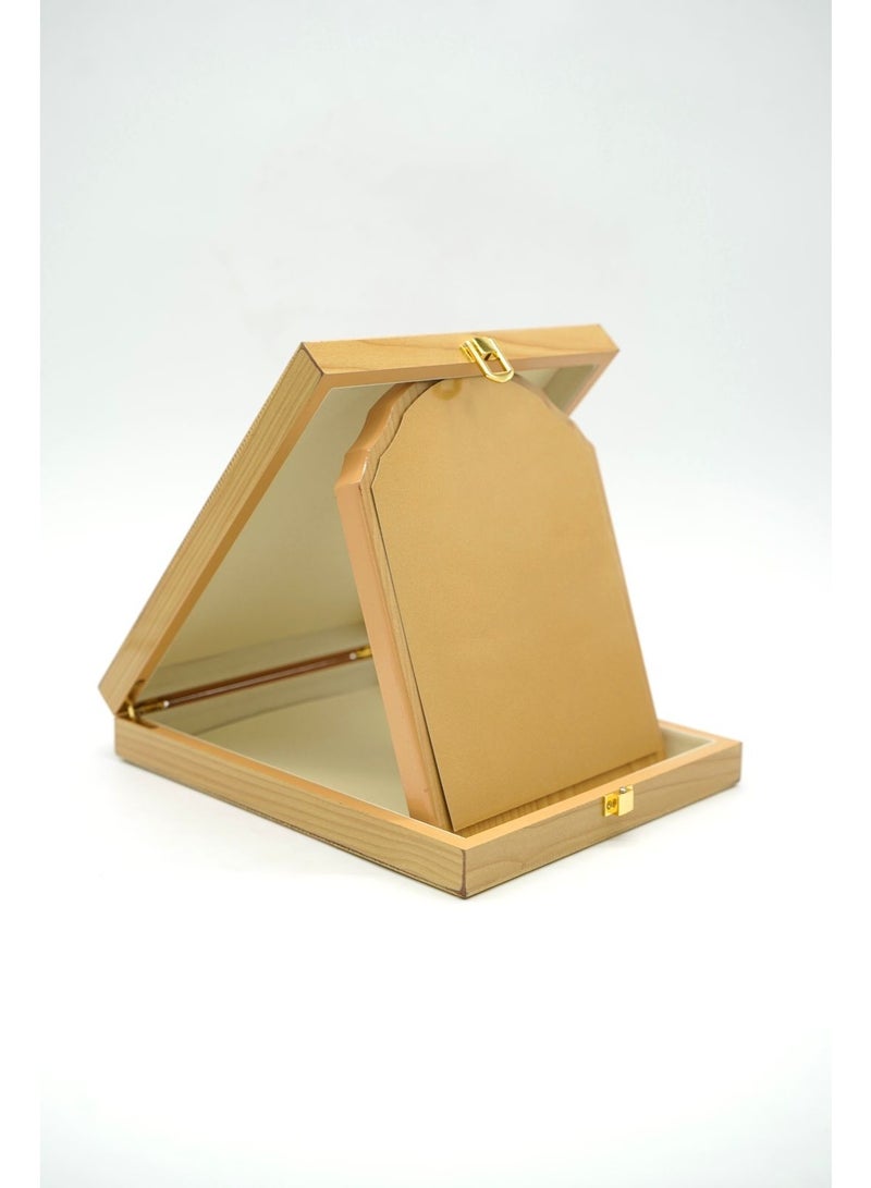 ركس درع تكريم فاخر مقاس M مع صندوق خشبي و لوحة نحاسية للطباعة 69729